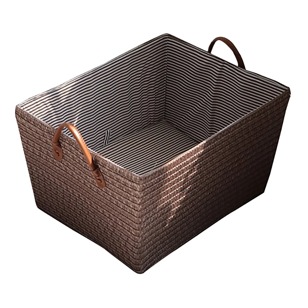 

Прямоугольный органайзер, корзины для хранения, многоразовые карточки для всякой всячины, коробка для хранения игрушек для дома, кофейного ...