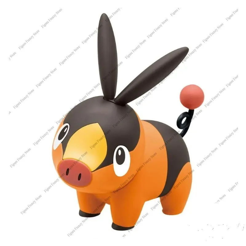 Фото Специальное предложение: Оригинальная сборная модель-фигурка Bandai Pokemon Plamo Pocket Monsters Quick14 Tepig №3