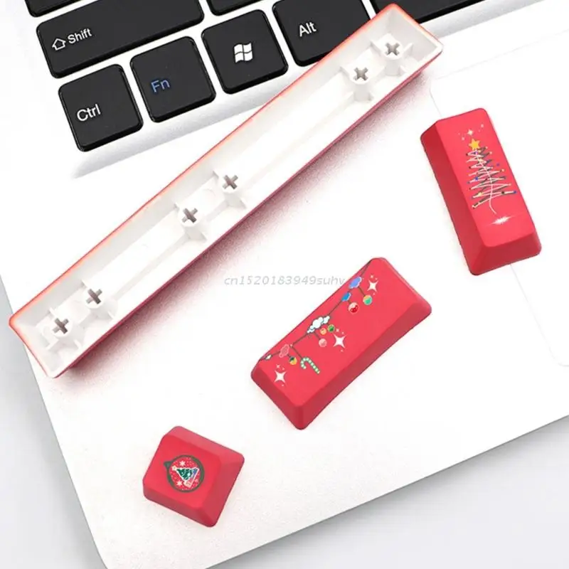 4 DIY Keycaps Set PBT Keycap на заказ для игровой механической клавиатуры элегантные Spacebar -