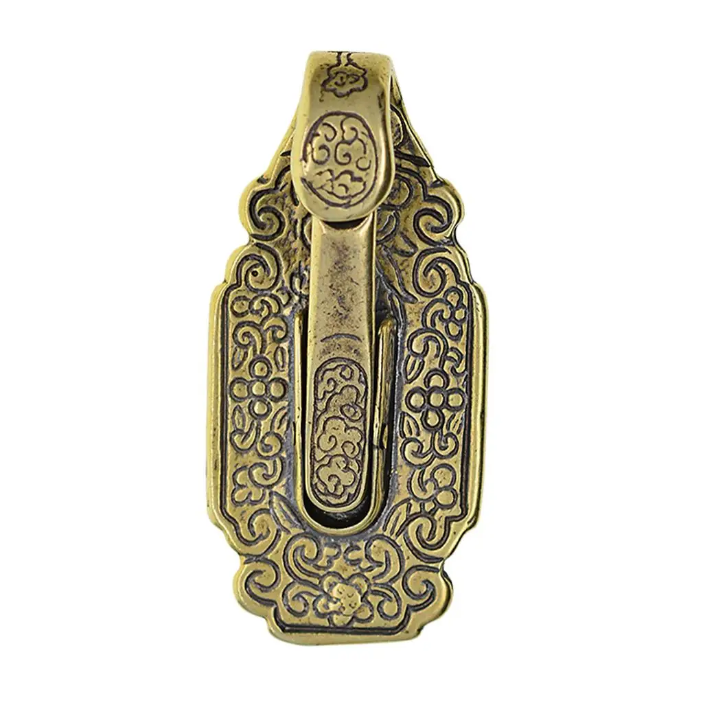 

Solid Brass Chain Belt Holder Pocket Organizer