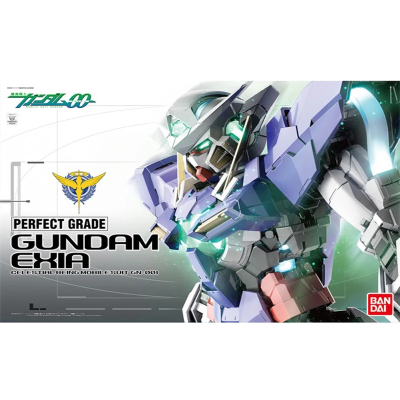 

Bandai Original GUNDAM PG GN-001 Gundam EXIA 1/144 Anime Action Figure Assembly Model Toys Model Ornaments Gifts FOR Children