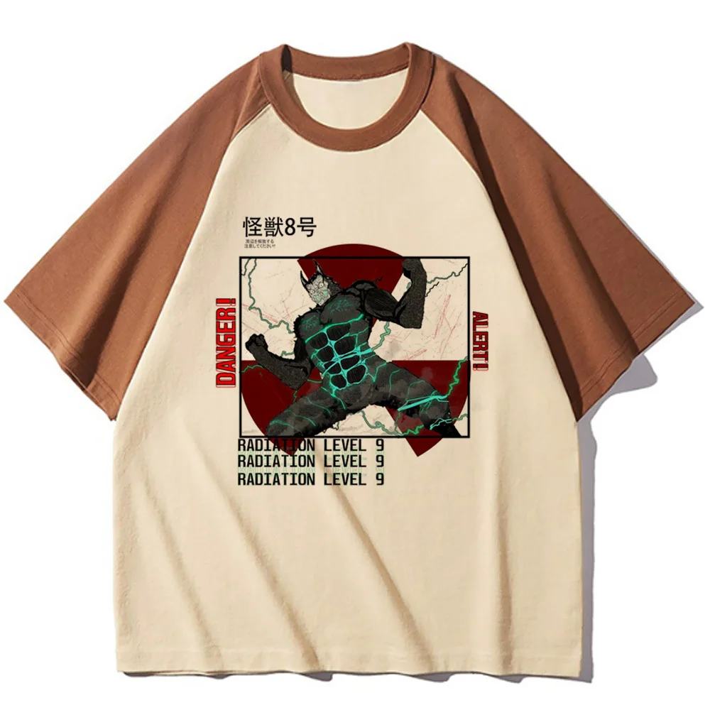 Женский эластичный Топ Kaiju No 8 уличная одежда y2k 2000s