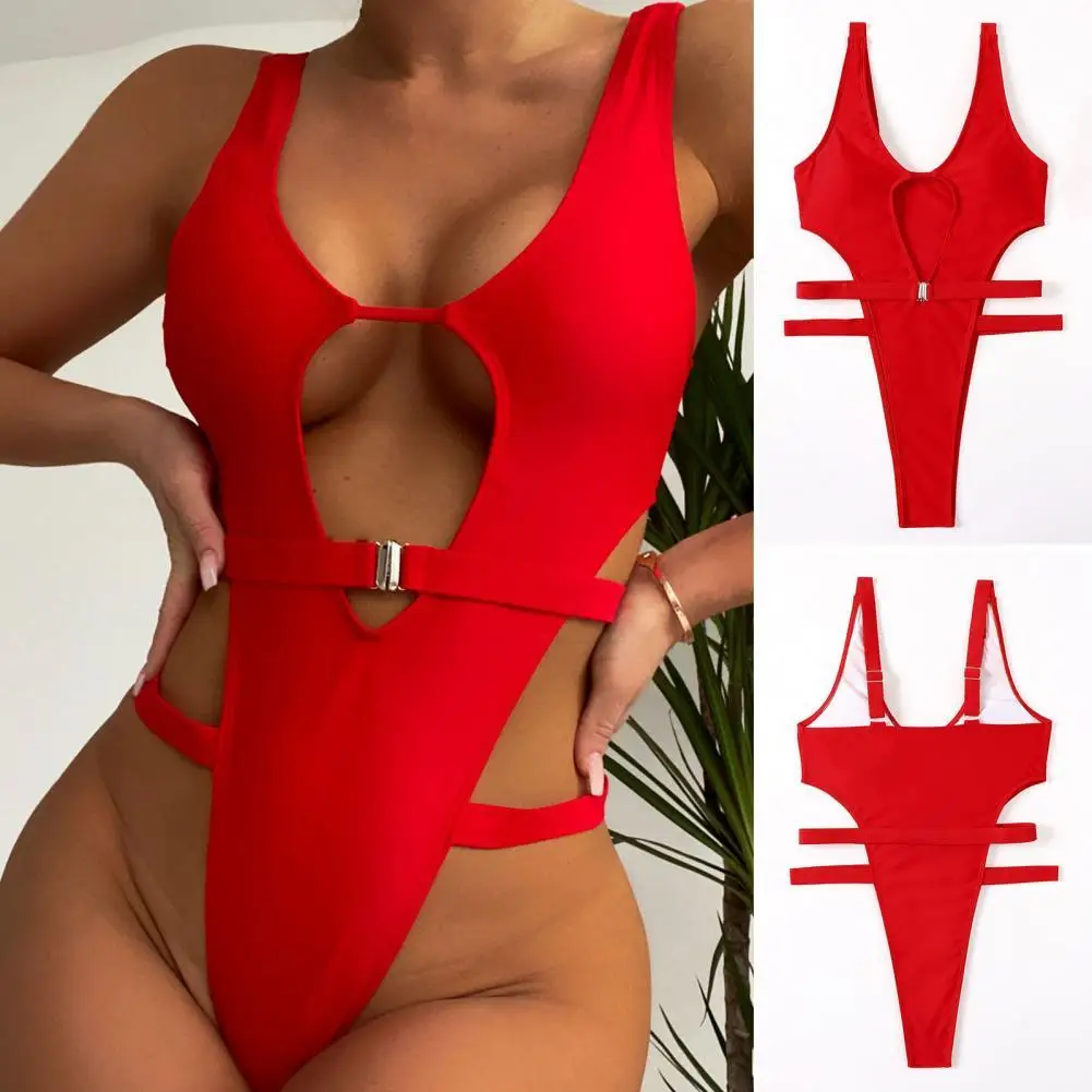 

Cross Design Soft Fashion Lady Summer One-piece Bikini for Vacation