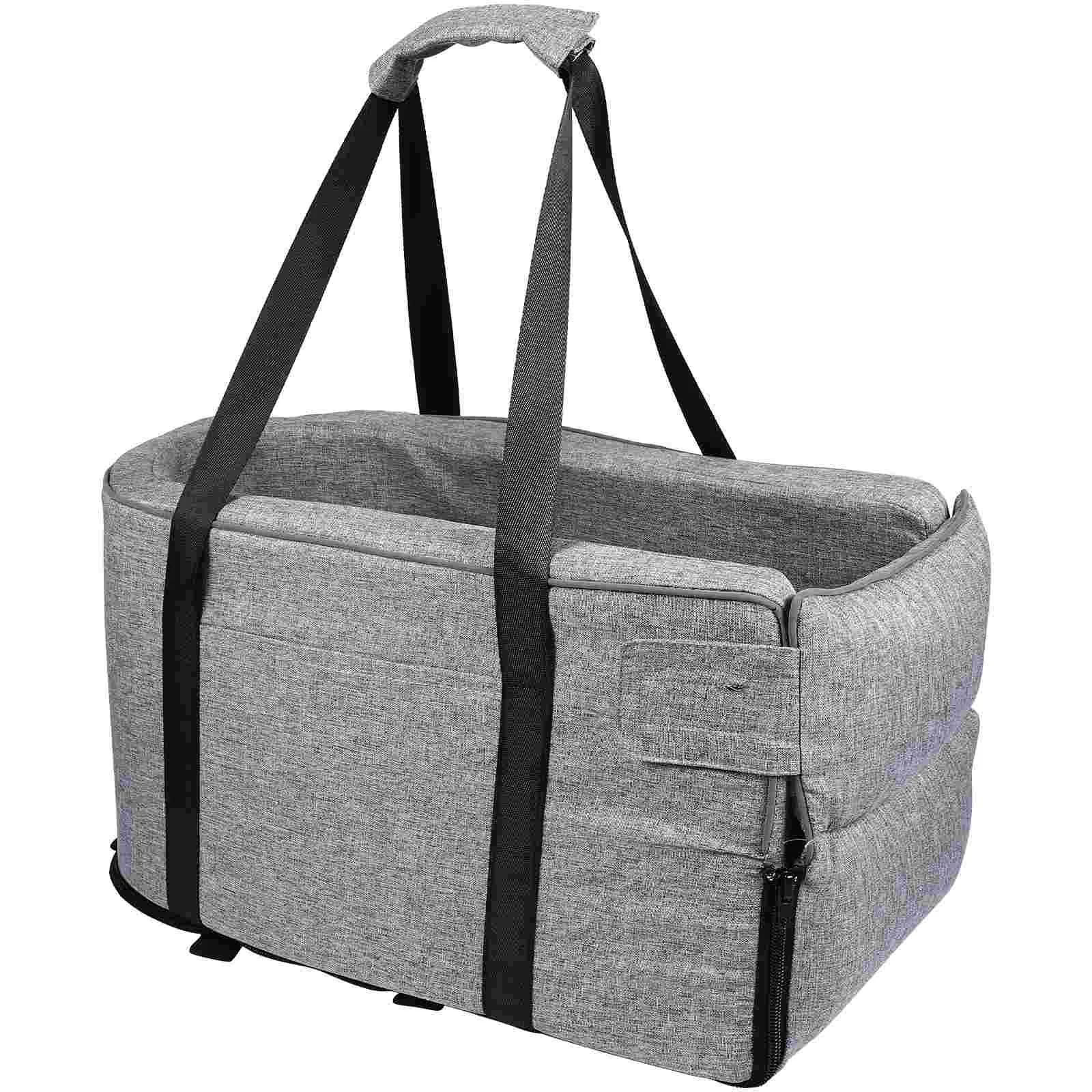 

Car Pet Bed Dog Seat Small Console Travel Accessory Carseat Seats Dogs Supply Doggie Automatic