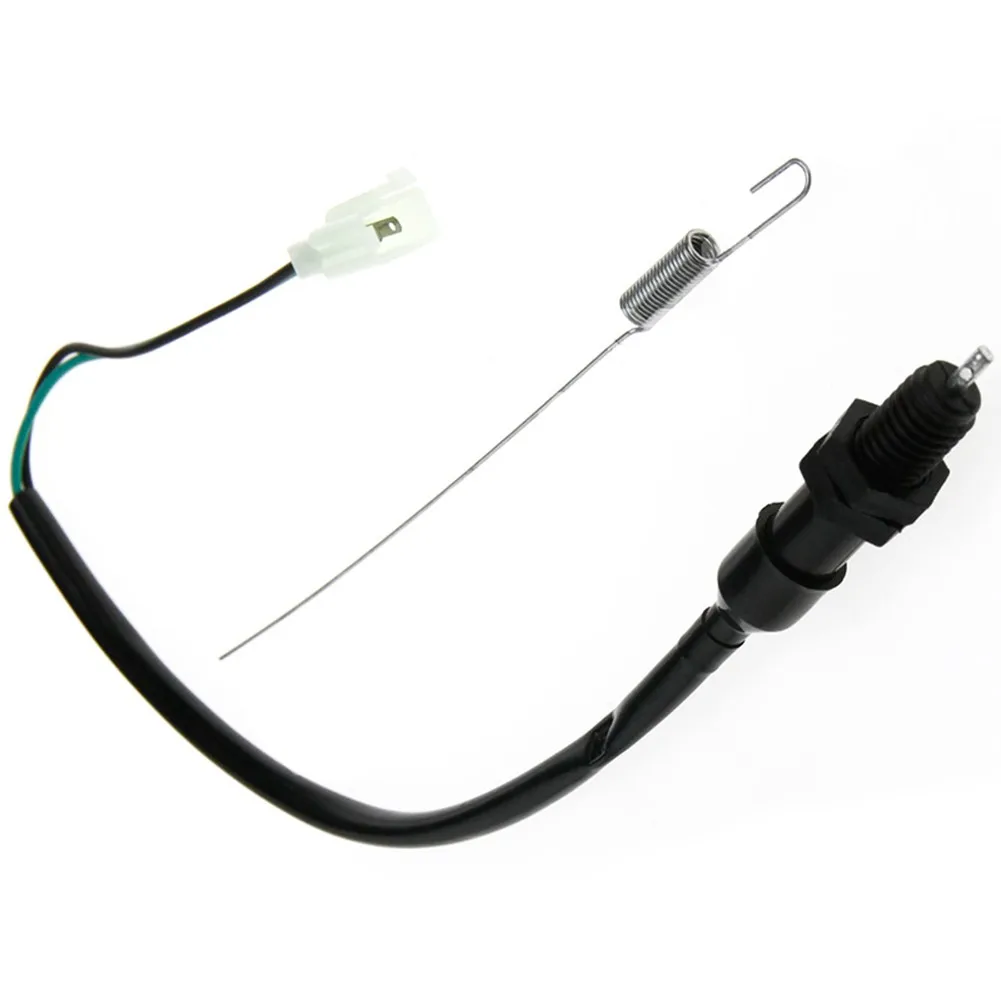 

32cm General Motorcycle Bicycle Rear Brake Light Switch Spring Black Rear Light Switch Can Be Mounted For Your Motorcycle