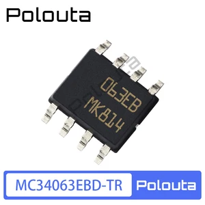 5Pcs MC34063EBD-TR MC34063EBD SOP-8 Regulator Polouta