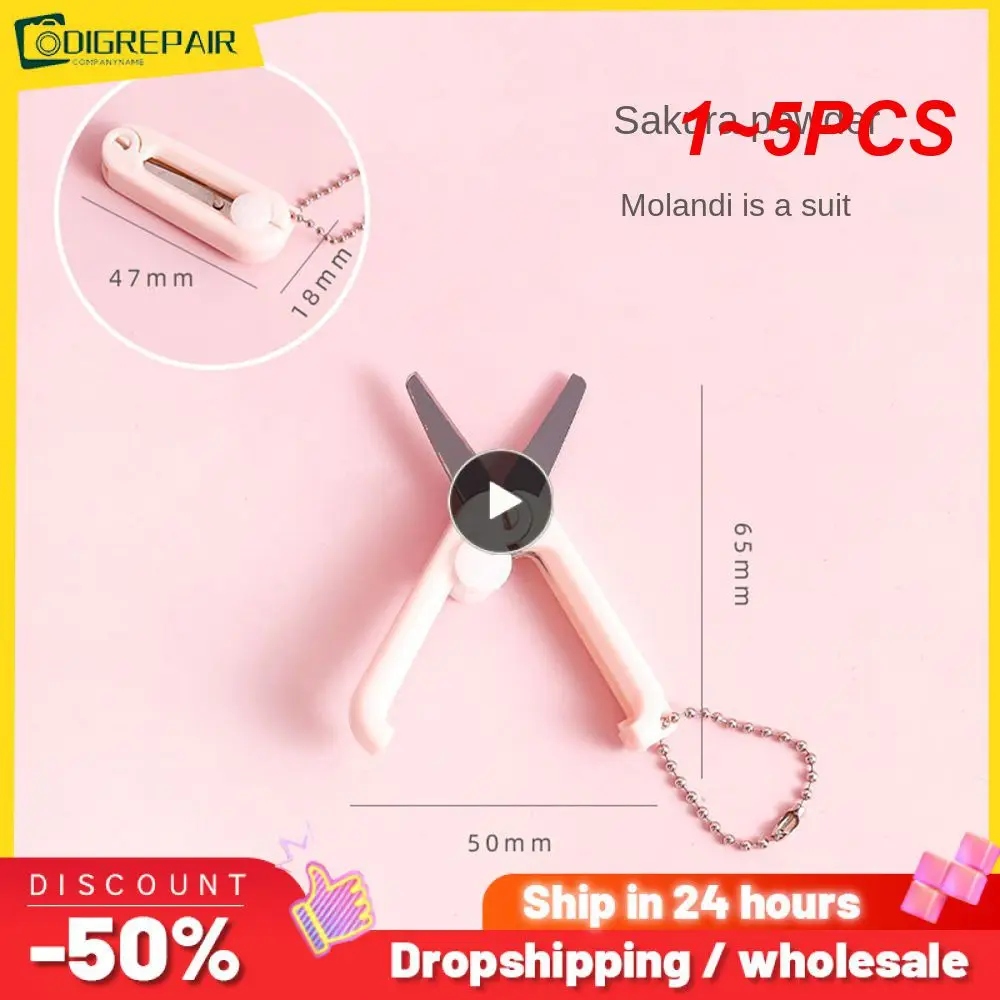 

1~5PCS In 1 Morandi Multifunction Utility Knife Paper Cutter Cutting Paper Scissors DIY Ceramic Blade Pen Knife School Supplies