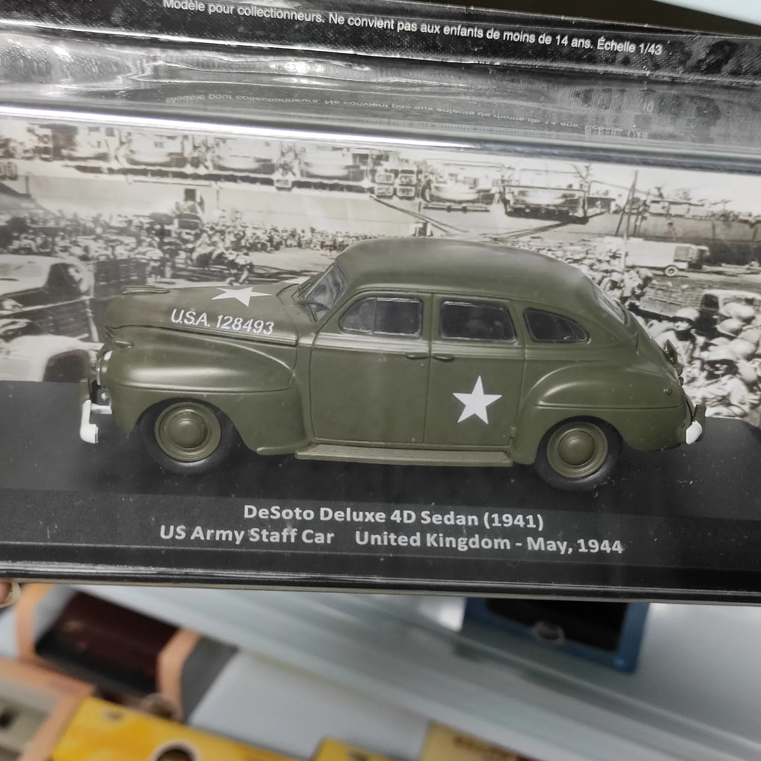 Литая под давлением модель автомобиля из сплава IXO в масштабе 1:43 DeSoto Deluxe 4D Sedan 1941 г. (art.: 3920d348f590e) - 3920d348f590e