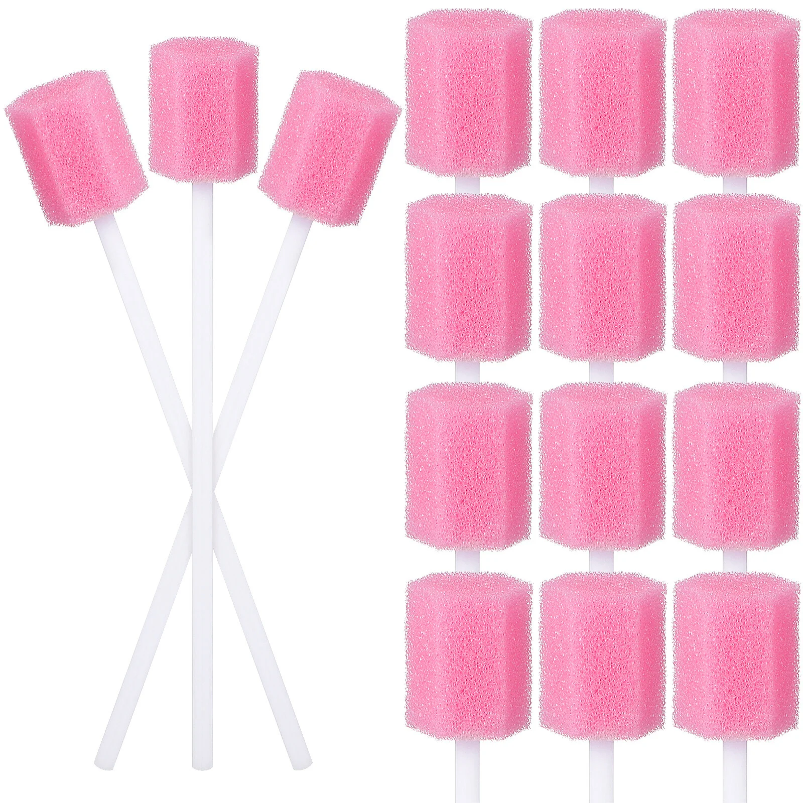

Disposable Oral Swabs Sponge Dental Swabsticks Care Unflavored Sterile Mouth Foam Tipped Swab