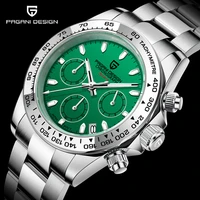 2022 new pagani design quartz watch men top brand automatic date wristwatch waterproof sport chronograph clock reloj hombre 1727