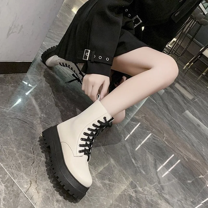 

Короткие женские ботинки на шнуровке Alo cnc, новинка весенне-зимнего сезона 2022