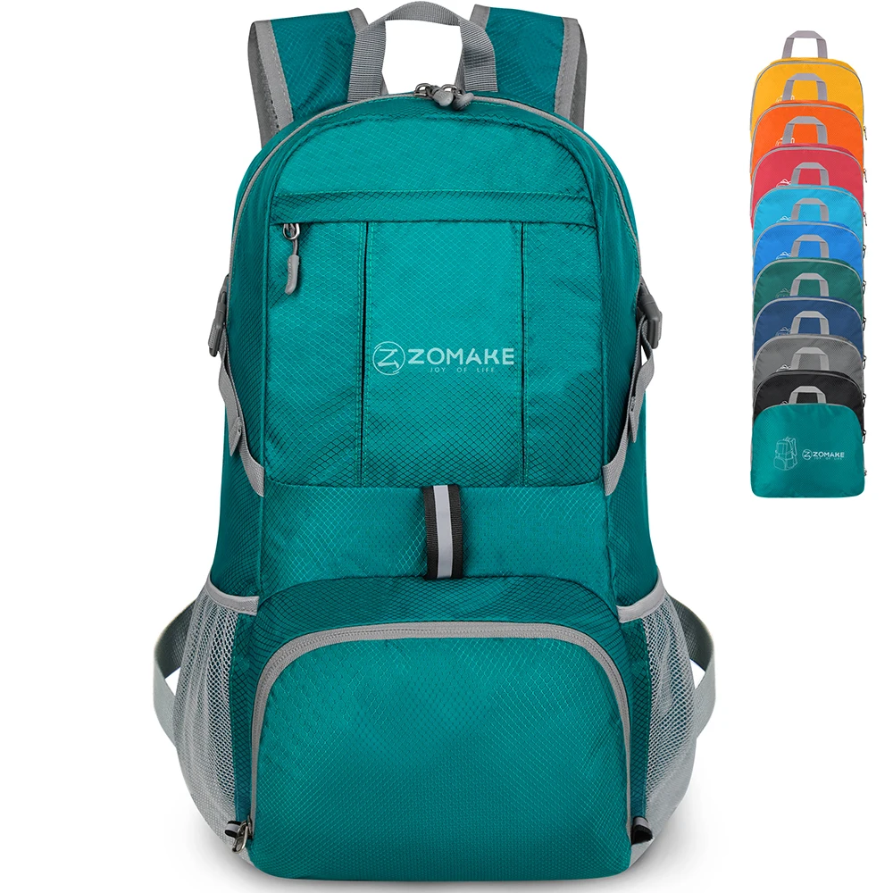 ZOMAKE 35ML Lightweight Hiking Travel Backpack Water Resistant Packable Daypack for Women Men Travel Duffles
