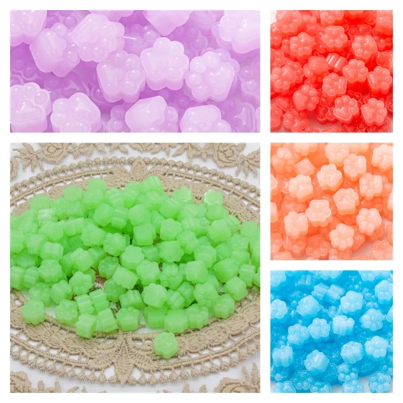 

500g Luminous Jelly Color Wax Particles Cute Aesthetics Wax Making Material Wedding Invitation Scrapbooking Sealing
