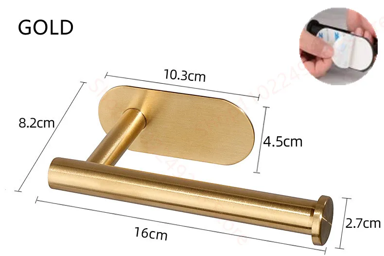 

Держатель для туалетной бумаги из нержавеющей стали