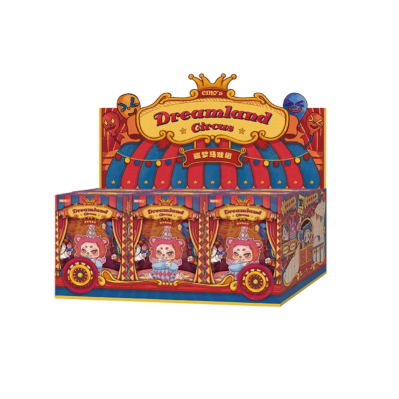 Игрушка-милая мультяшная ретро-фигурка Cino Dreamland в цирковом стиле (art.: 3920bf5a752da) - 3920bf5a752da