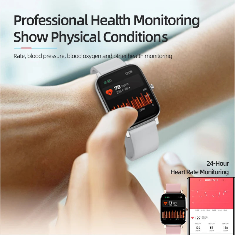 awei h6 smart watch fitness tracker for woman for mobile phones ip67 build in blood pressure health tracker sport sleep data mag free global shipping