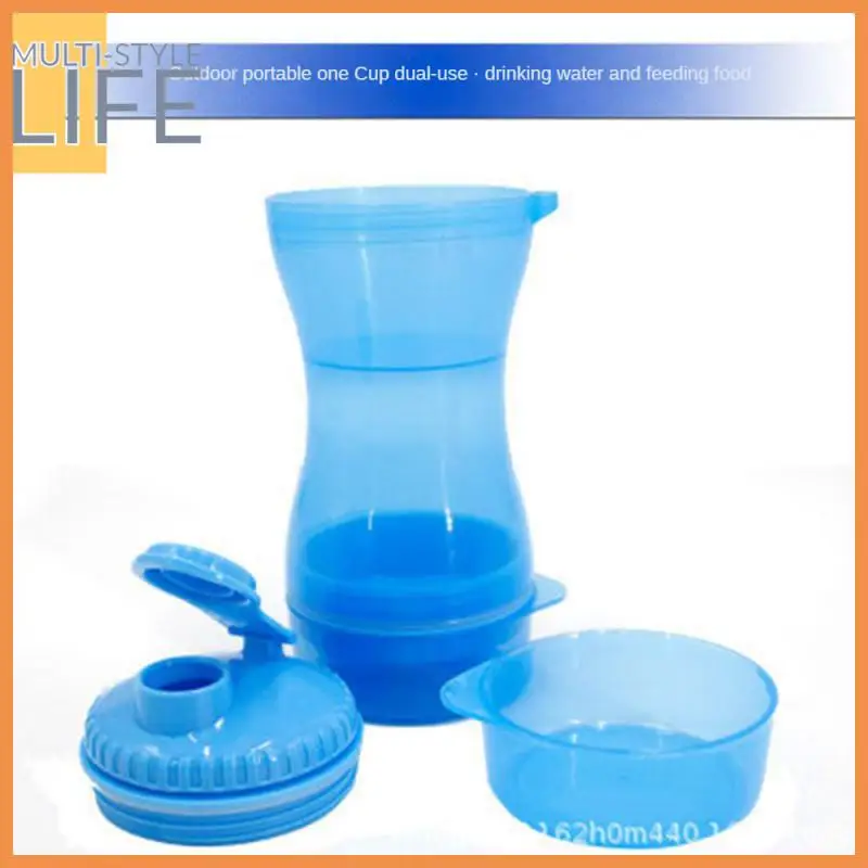 

Plastics Dog Out Of The Water Cup Creative Pet Drinking Bottle Portable Accompanying Water Food Cups Go Out With Water Cups