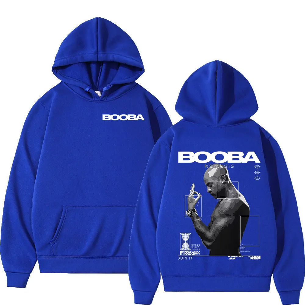 Фото Франция рэпер Booba Nero Nemesis толстовки мужская одежда ретро мода хип-хоп толстовки с капюшоном с длинными рукавами пуловер большого размера №5