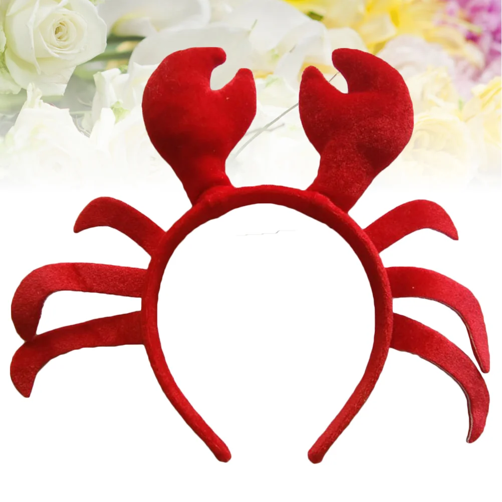 

Ободок для волос Женский, аксессуар для волос с красными когтями, лента для волос