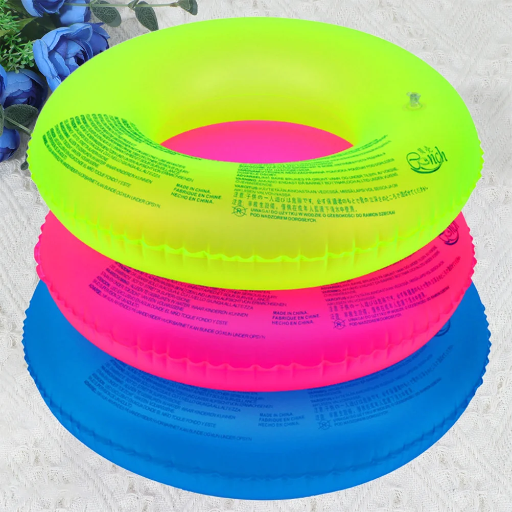 

3pcs Ring Pool Inflatables Pool Durable Unisex (, Suitable for 2- 4 Years Old )