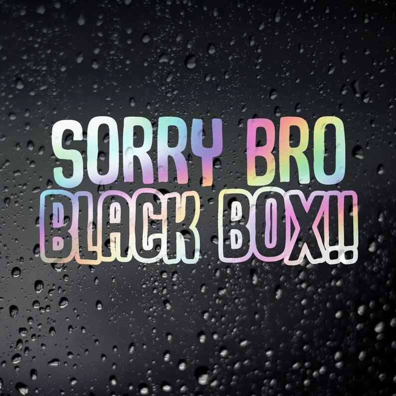 Slick Funny Car Sticker New Driver