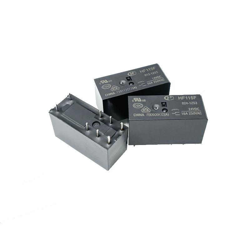 

JQX HF115F 005-1ZS3 012-1ZS3 024-1ZS3 8PIN 16A 250VAC 5В 12В 24В РЕЛЕ МОЩНОСТИ