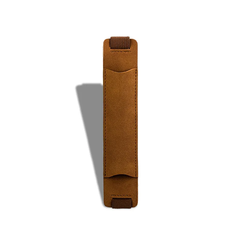 

Кожаный держатель для ручек коричневый