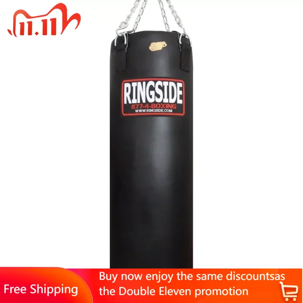 

100-pound Powerhide Boxing Punching Heavy Bag (Soft Filled) Black, 100 LBS
