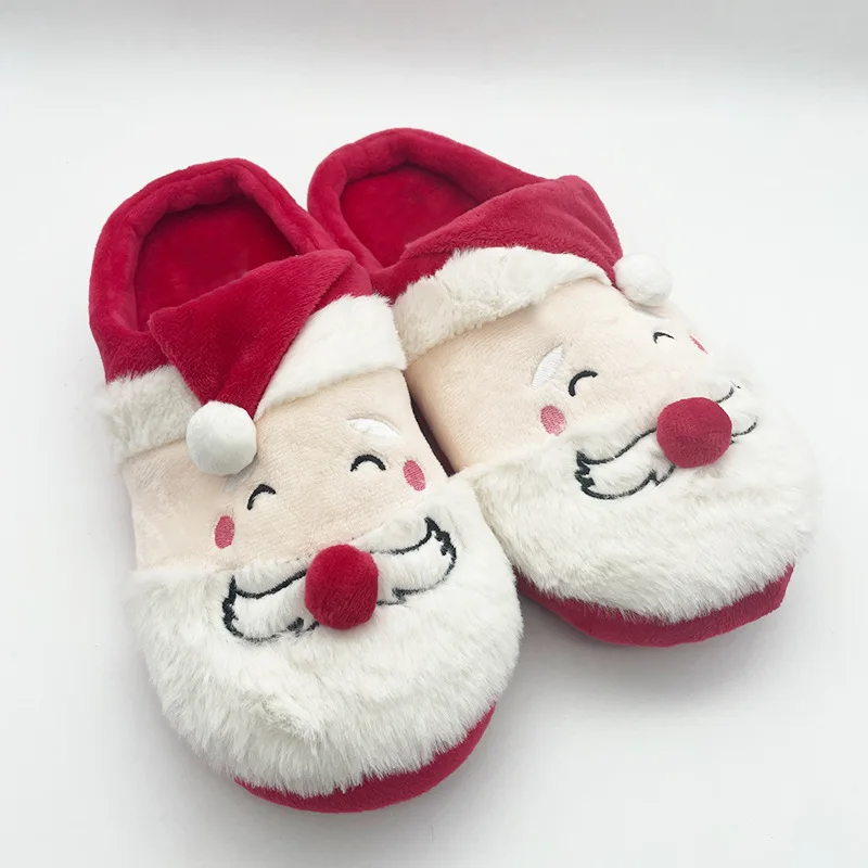 

Santa Claus indoor cotton slippers——Christmas Gift