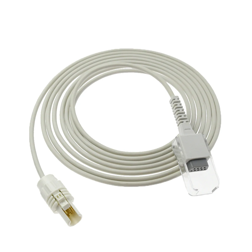 Совместим с адаптером датчика Pace tech SPO2/удлинительным кабелем проводом багажника