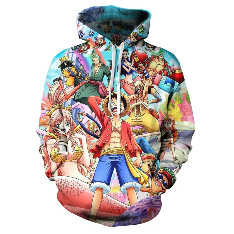 Hot Sell One Piece 3D Hoodies Men And Women Aikooki Hot Sale Fashion Classic Anime Harajuku Sweatshirts Brand Hoody Casual Tops