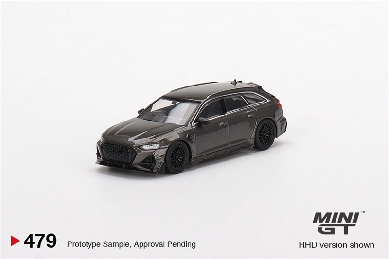 

Mini gt 1:64 ABT RS6-R Daytona Grey Model Car