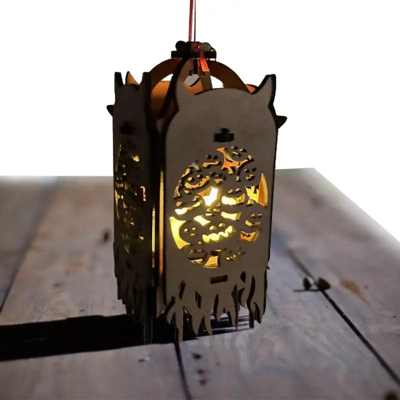 

Светодиодные светильники в виде тыквы, светильники с питанием от батарейки Jack-O, украшение для Хэллоуина на батарейках для внутреннего и нар...