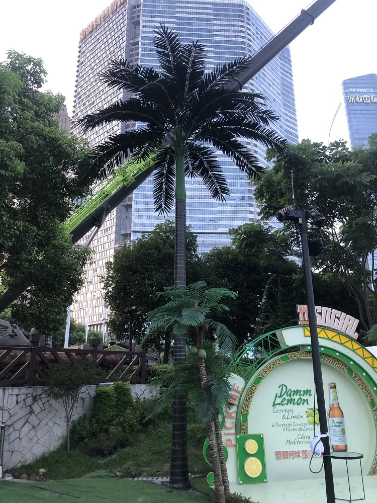 Искусственное кокосовое дерево Roystonea Regia