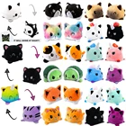 Симпатичный флип мультяшный Кот флип Единорог двусторонний кот мягкая кукла мягкая плюшевая игрушка для детей девочка подарок на день рождения