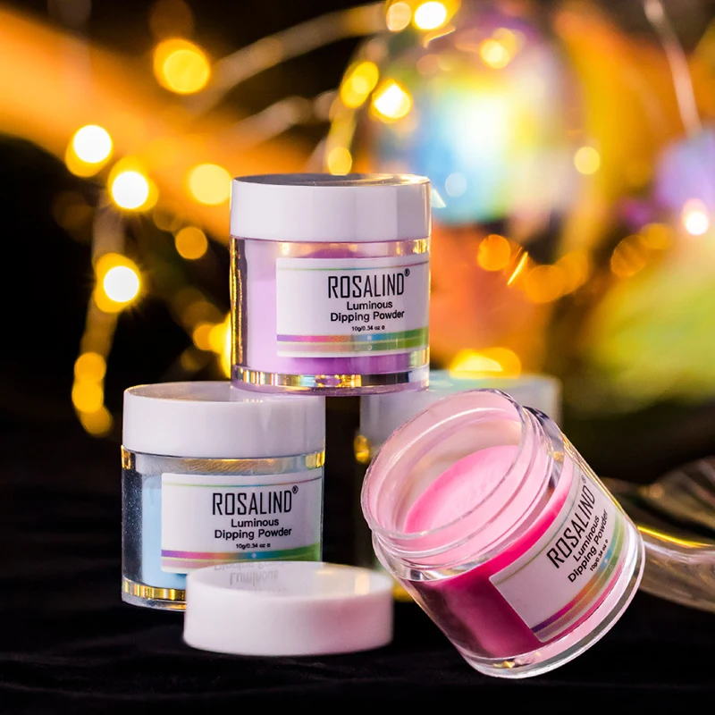 

Светящаяся пудра для ногтей, меняющая цвет акриловая лампа для ногтей