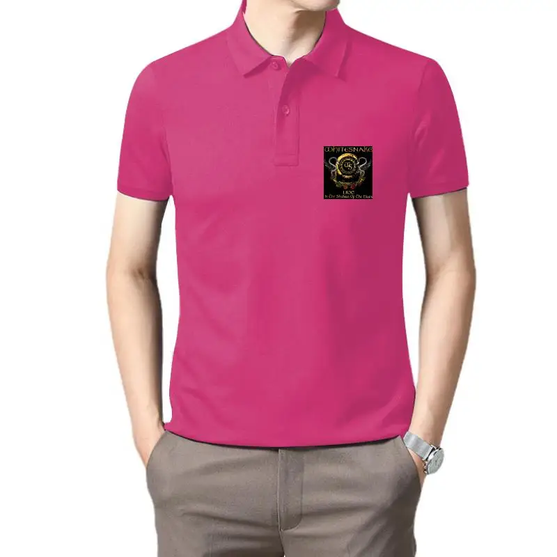 

Summer 2018 New Whitesnake Rock T-shirt Logo Mens T-shirt Black Funny Printing T Shirts Men Short Sleeve T-shirts