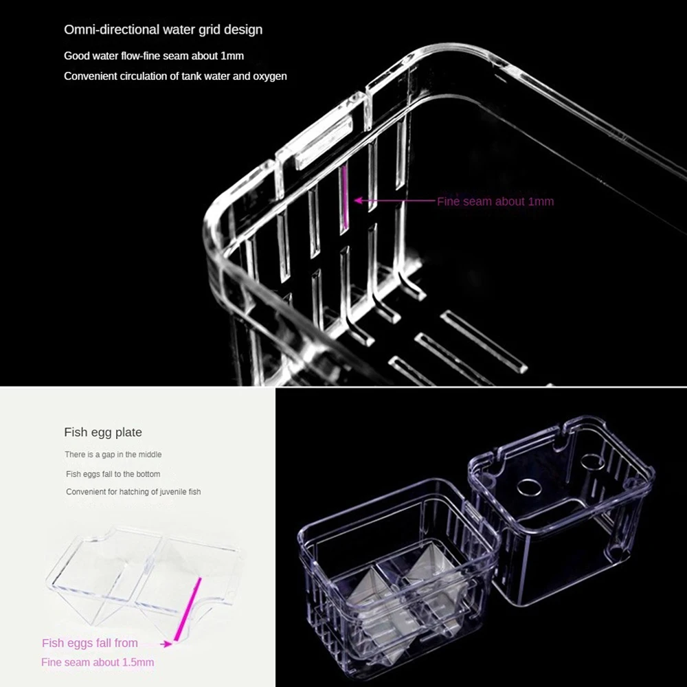 Ящик для инкубации щенка прочный репродукция юношельских рыб двухслойная