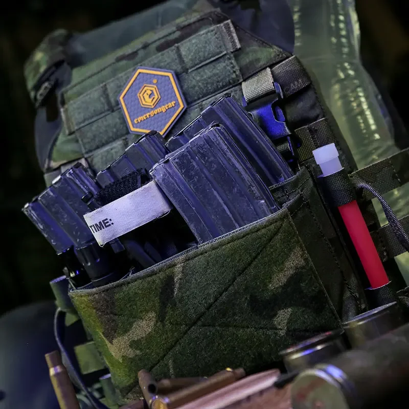 Emersongear Tactical для SS Style Micro Fight Chassis MK4 5 56 тройной подсумок журналов нагрудная панель