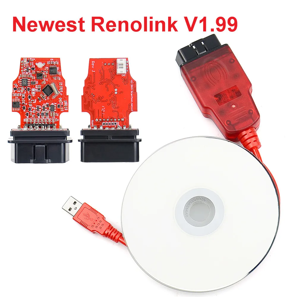 

Для диагностики интерфейса Renolink V1.99 OBD2 для Renault, для программирования ЭБУ D-acia/программирования ключей/сброса подушек безопасности