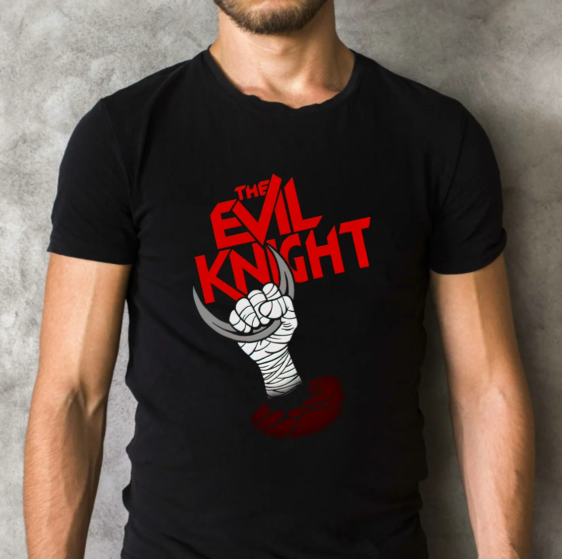 

Moon Knight The Evil Knight Cover Evil Dead Classic Black T-Shirt