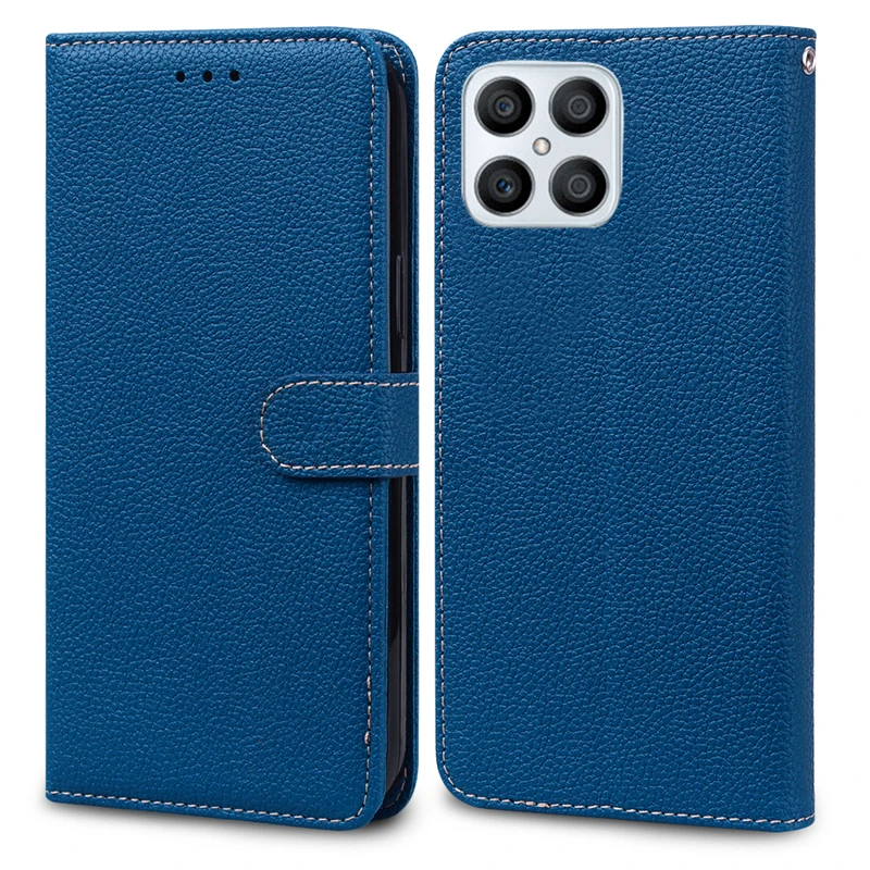 Противоударный чехол-кошелек для телефона Huawei Honor X7 X8 10 10X 9 9X 50 Lite 20 30 X30 i Magic4 5G Pro