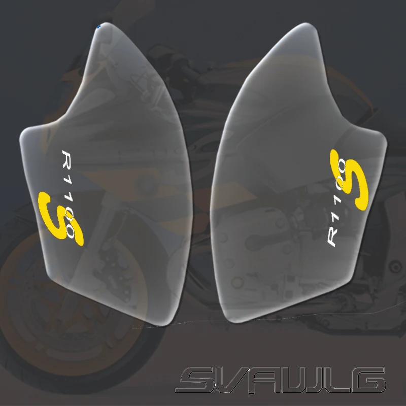 

New 3d Crystal Glue Motorcycle Transparent Tank stickers Fit For BMW R1100S R1000 S