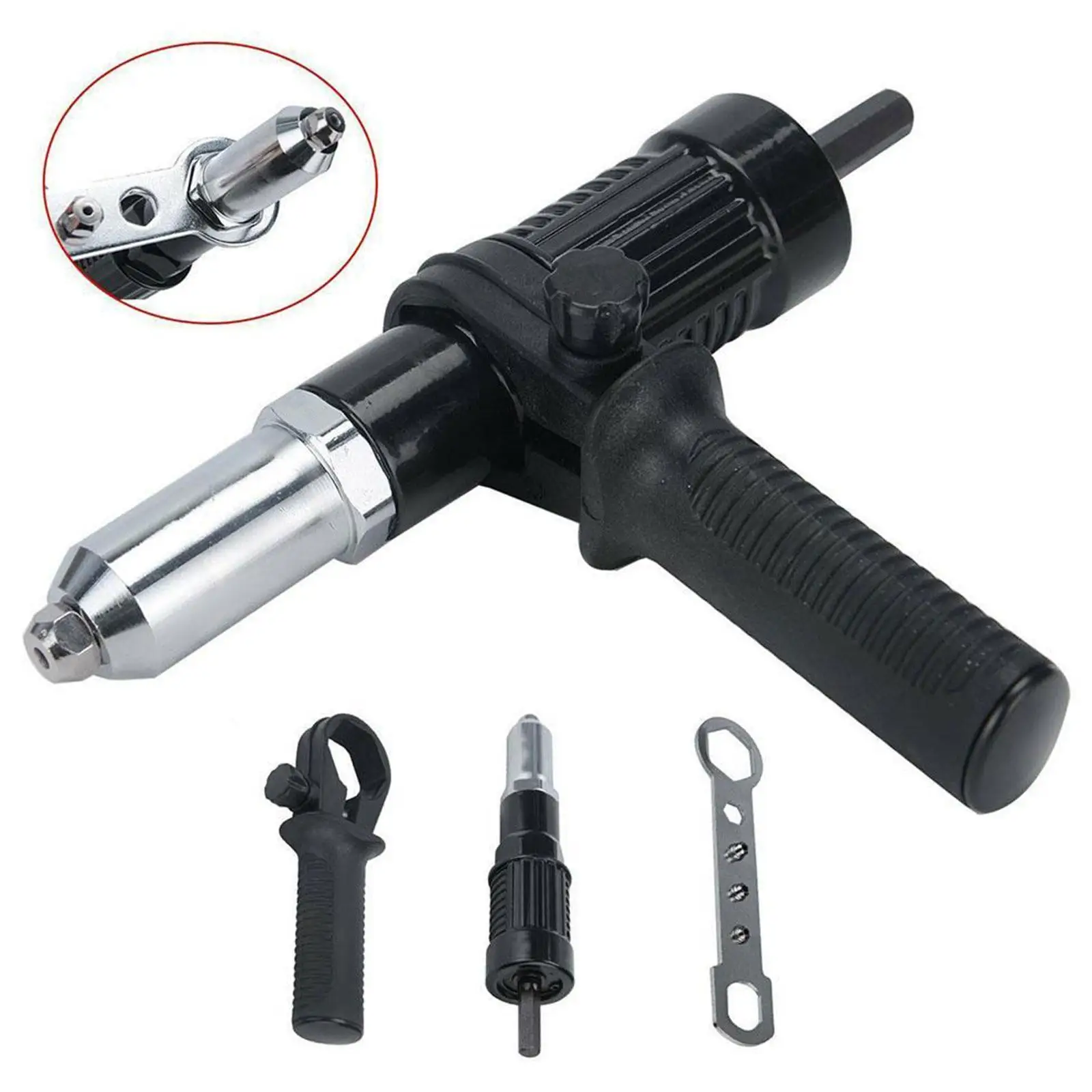 

Пистолет для заклепок электрический, 2,4/3,2/4,0/4,8 мм