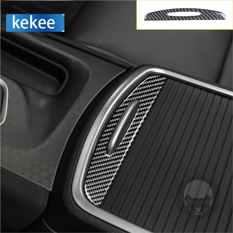 

Напольная консоль из углеродного волокна, подстаканник, накладная наклейка, отделка для Dodge Charger LD 2015 + RT SE, Стайлинг, интерьерные автомобильн...