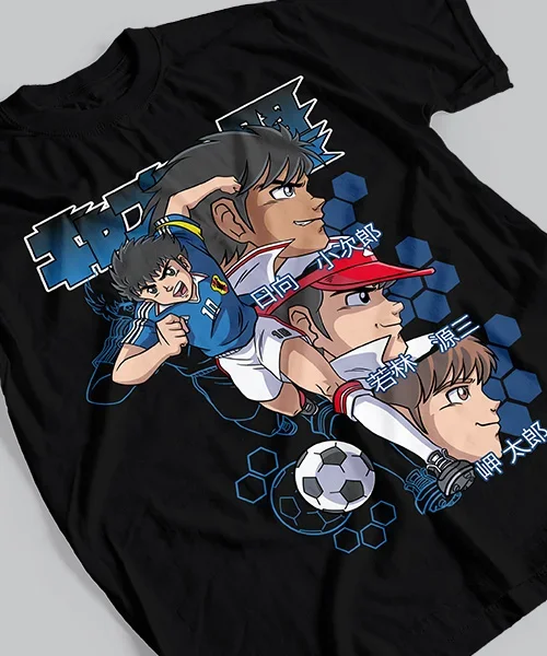 Футболка для аниме Supercampeones Japón