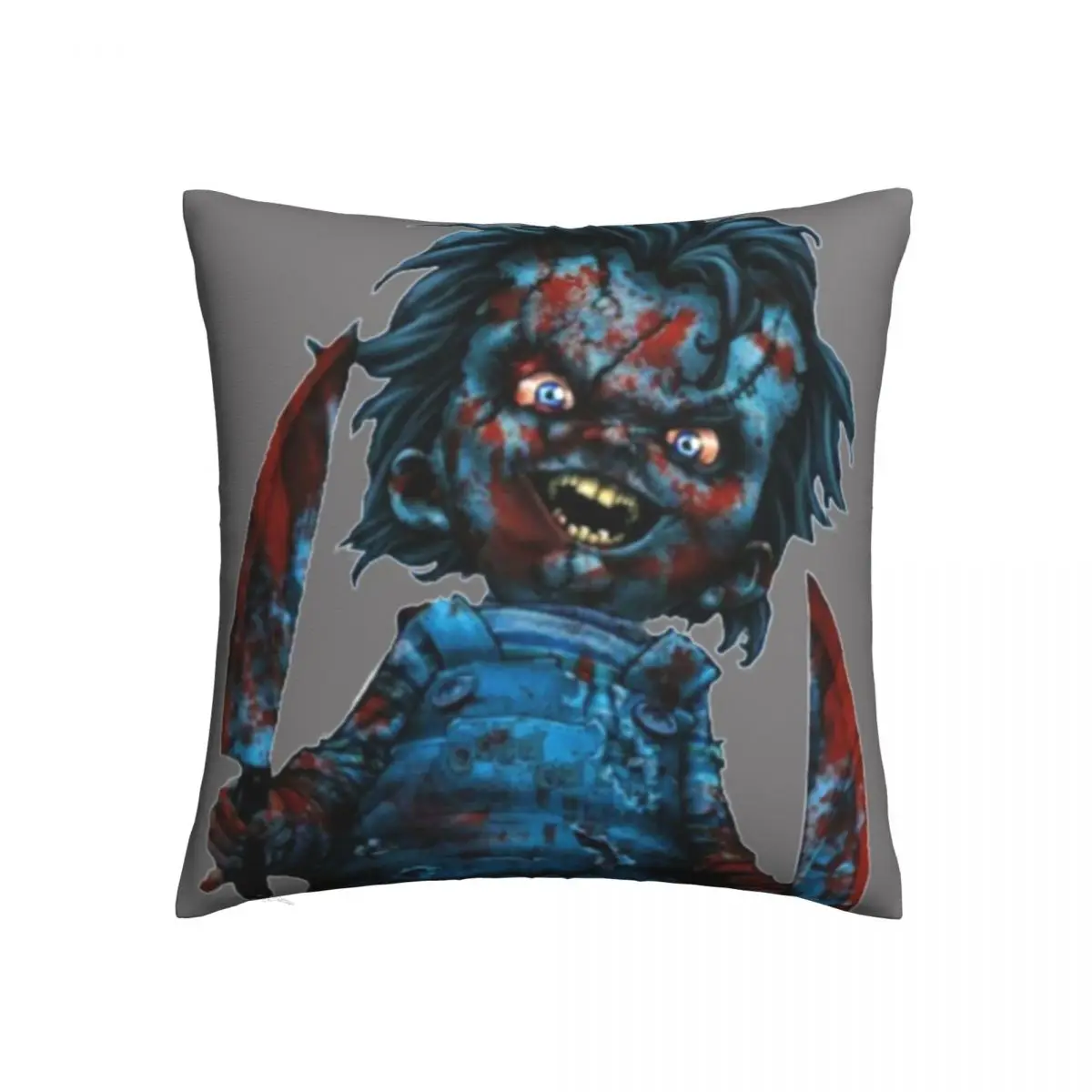

Chucky Tv Series Pillow Case Tv Series Bed Zipper Pillowcase Summer Universal Polyester Cover