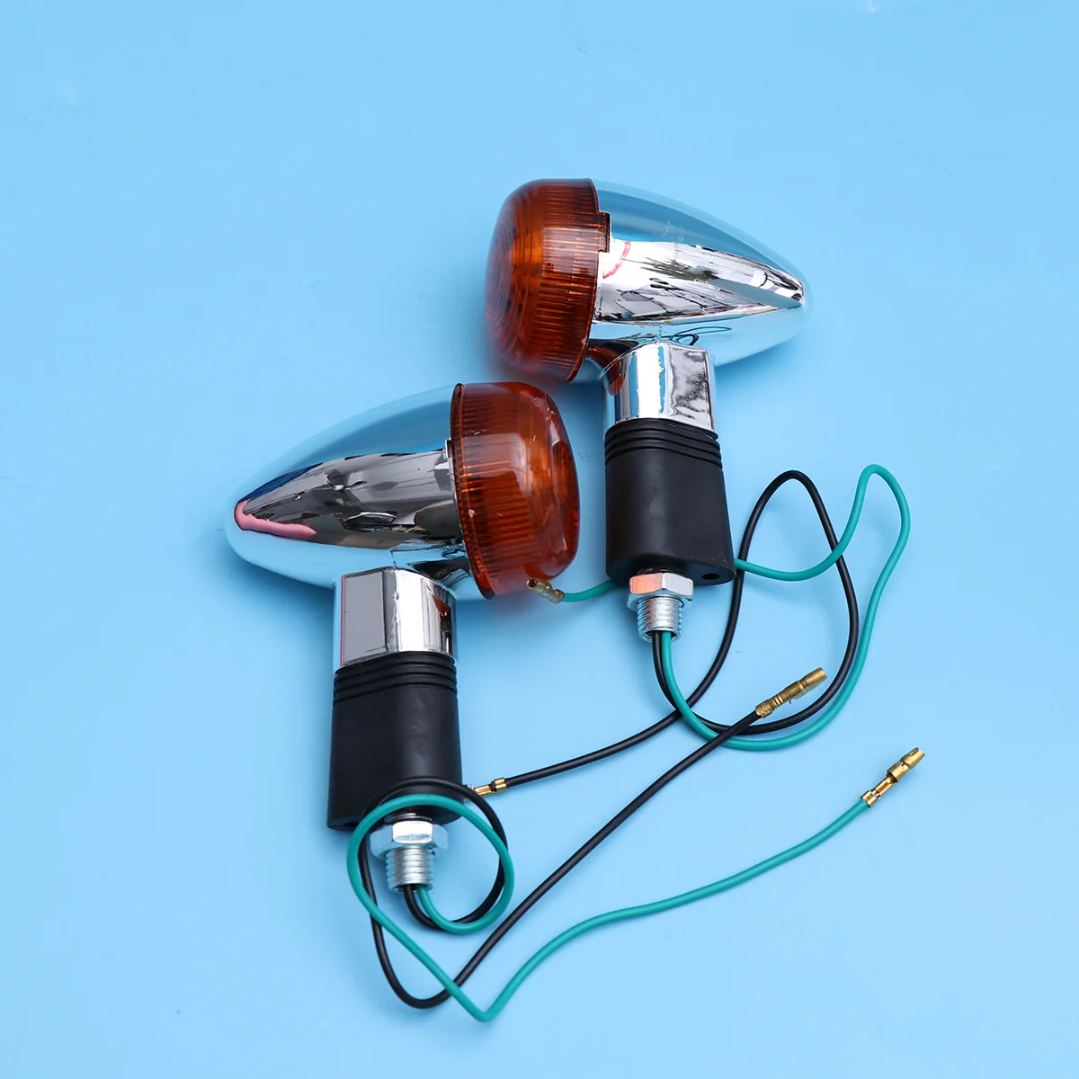 

4pcs Turn Orange Cover Prime Indicator Lamp Turn for Motorcycle
