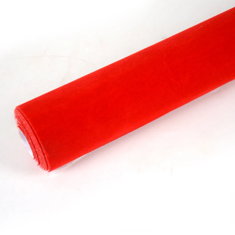 Самоклеящаяся бархатная ткань шириной 45 см клейкая Бархатная Флокированная для