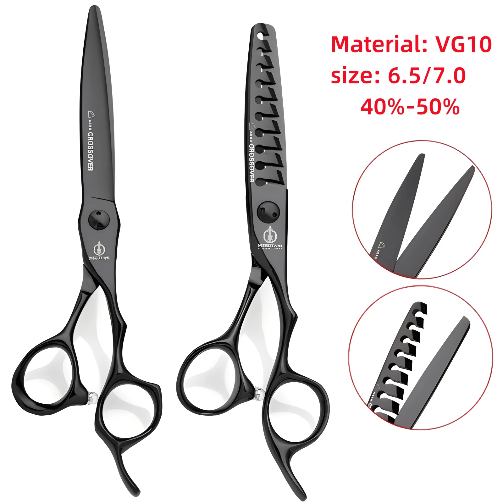Парикмахерские ножницы 6 5/7 0 дюйма